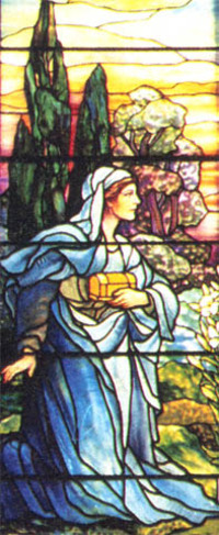 Kneeling Woman at the Resurrection